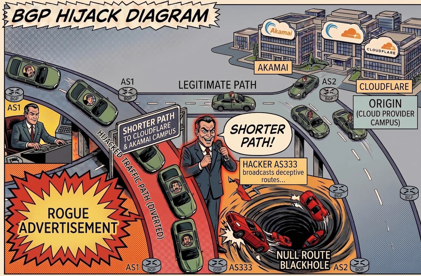 BGP Hijacking: Telegram vs Reliance