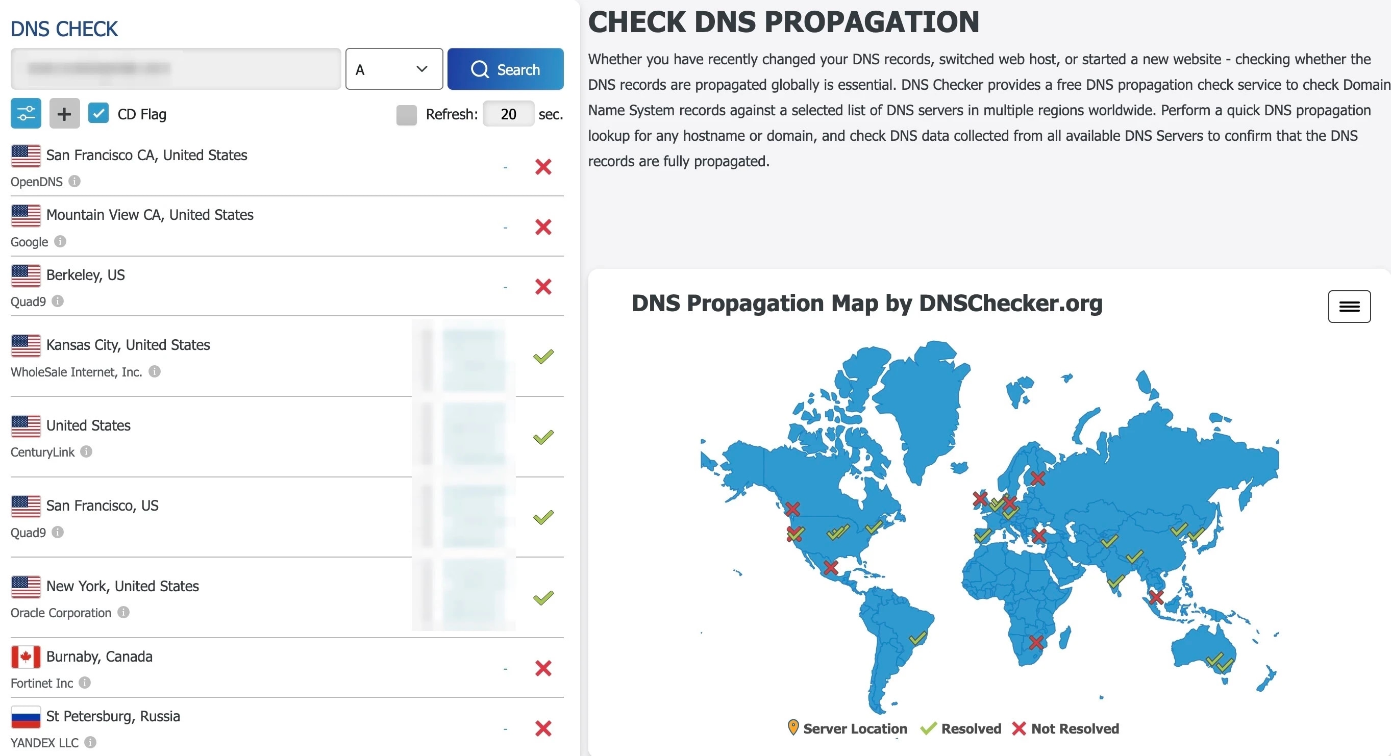 DNS-Checker