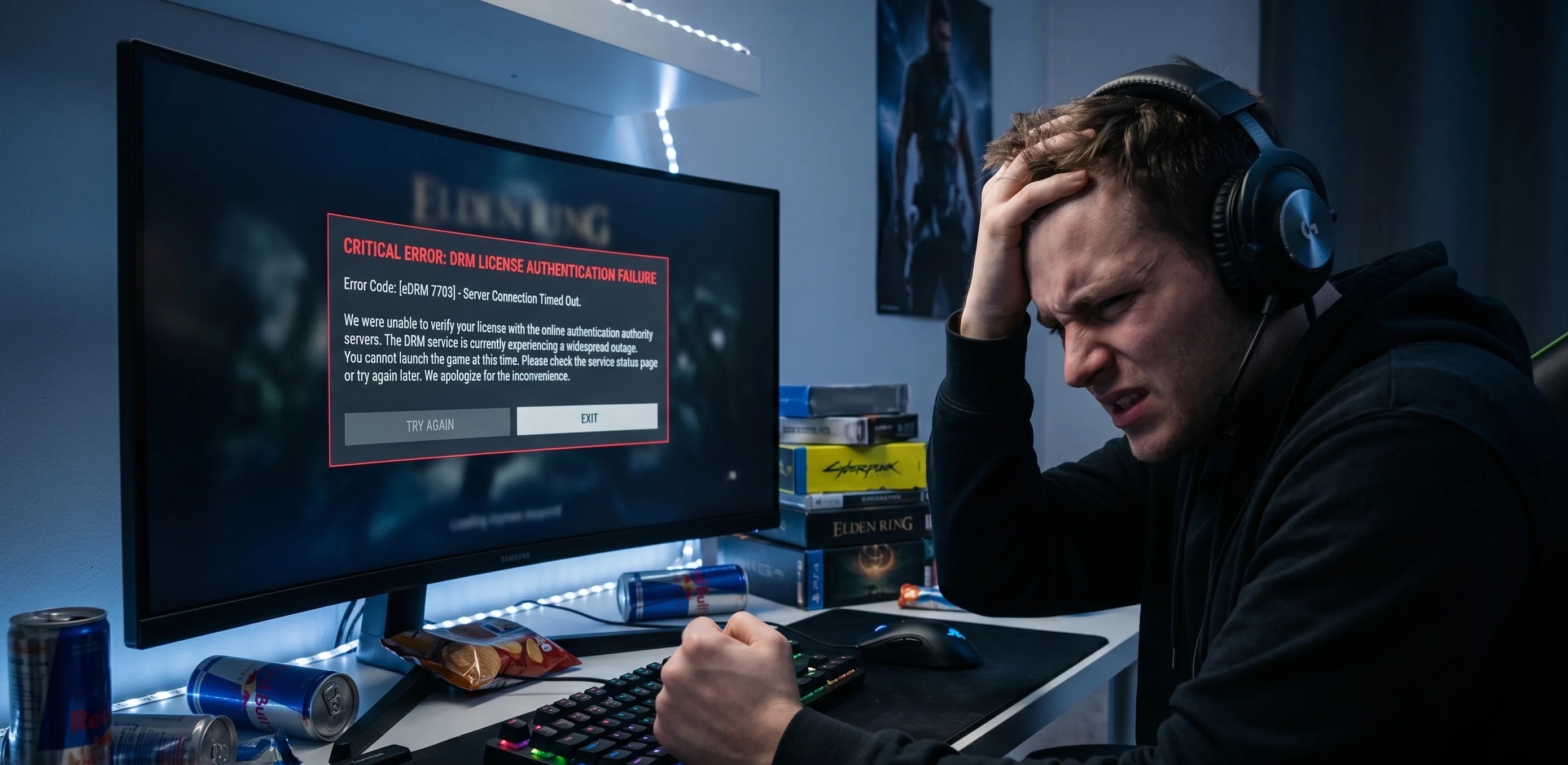 DRM-error