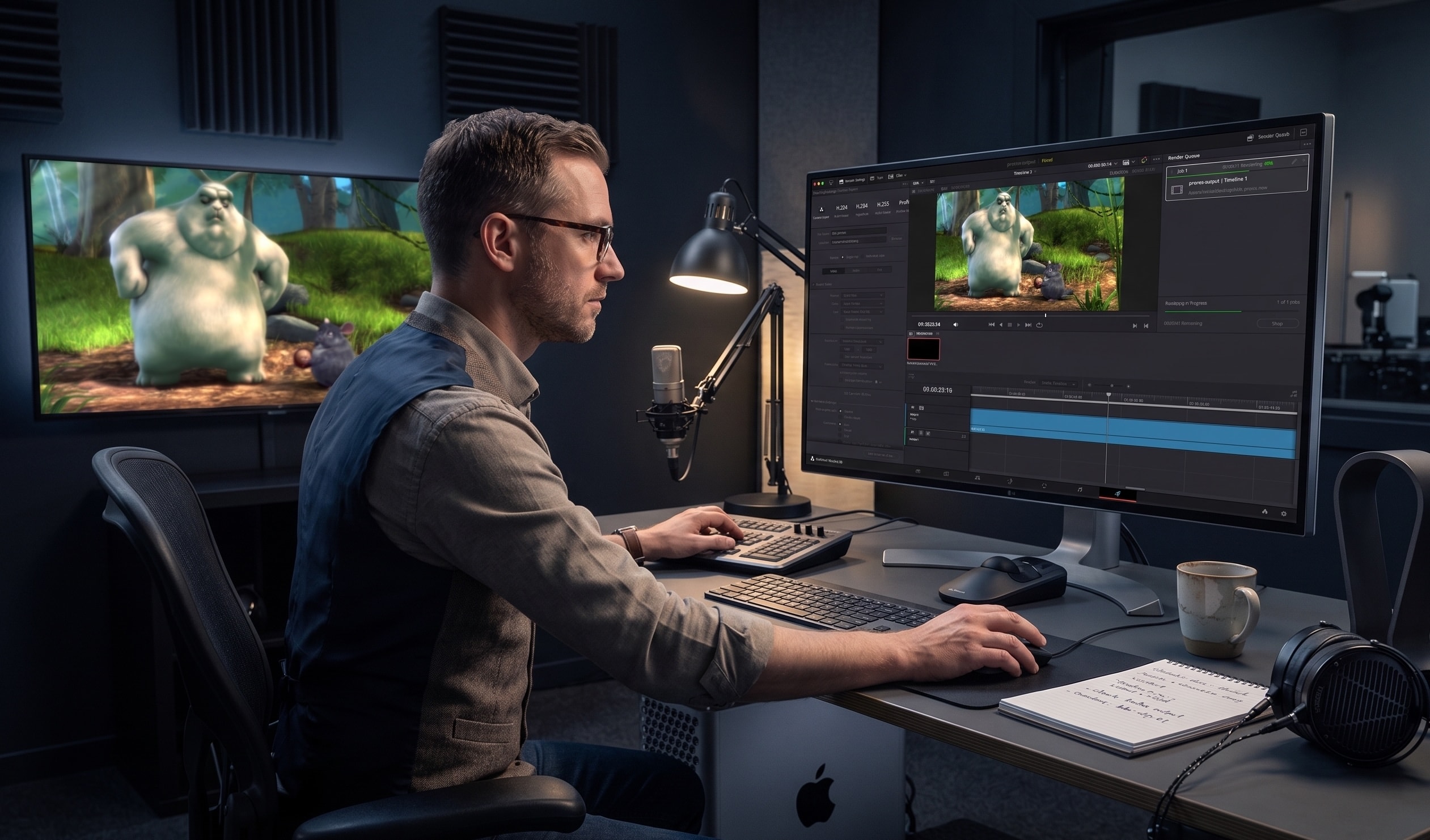 Convert RAW video to Mezzanine/Compressed Formats