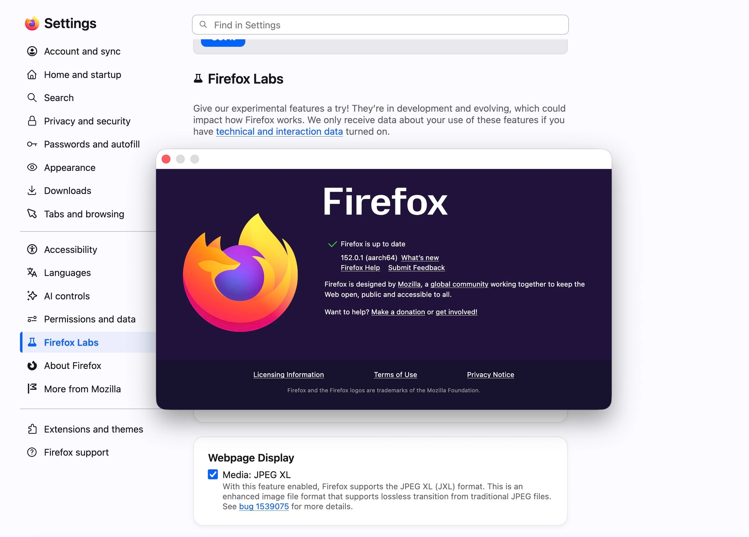 JPEG-XL Support Added to Firefox 152