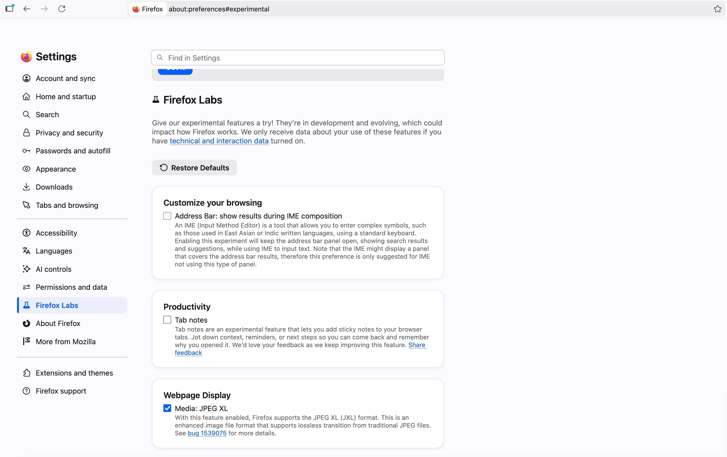 Firefox-Labs-JXL